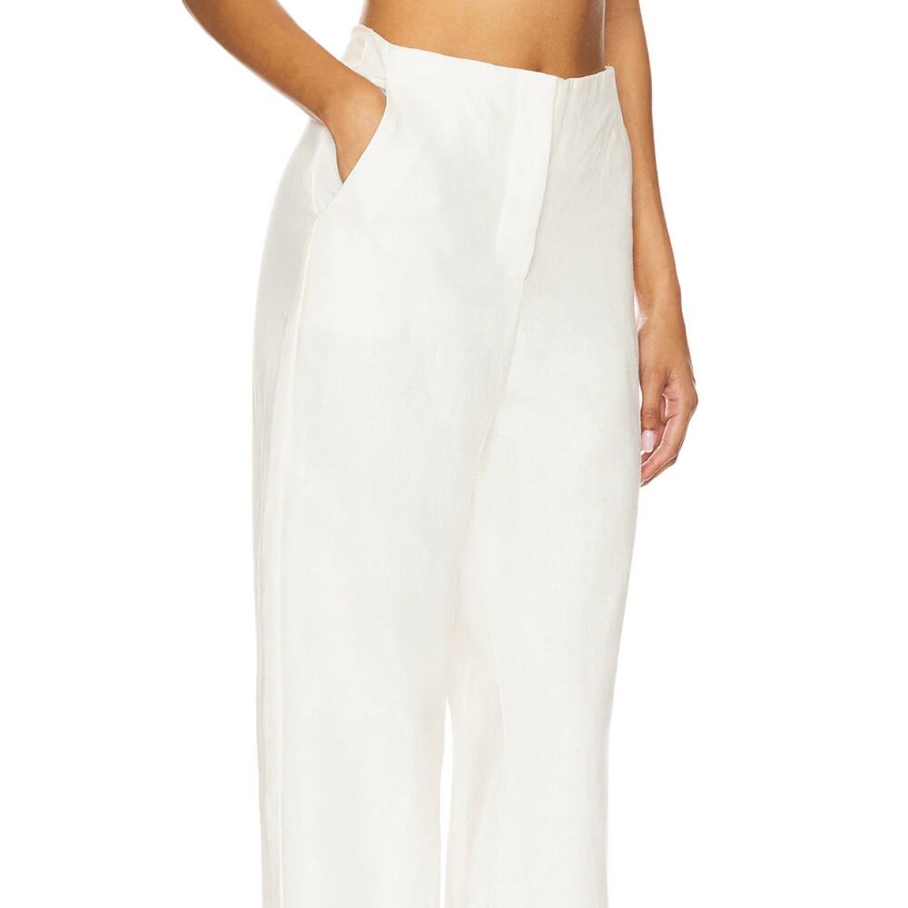 NWOT Faithful the Brand white linen pants sz6